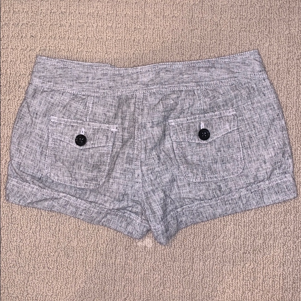 Express Button Up Style Shorts - Picture 2 of 4